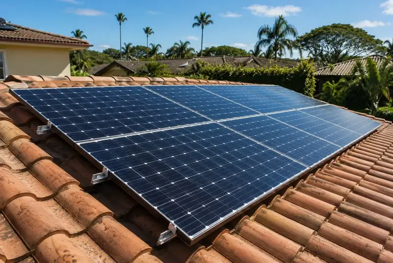 Installation de panneaux solaires à Fay-le-Clos